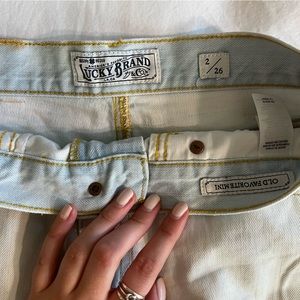 Lucky brand jean skirt